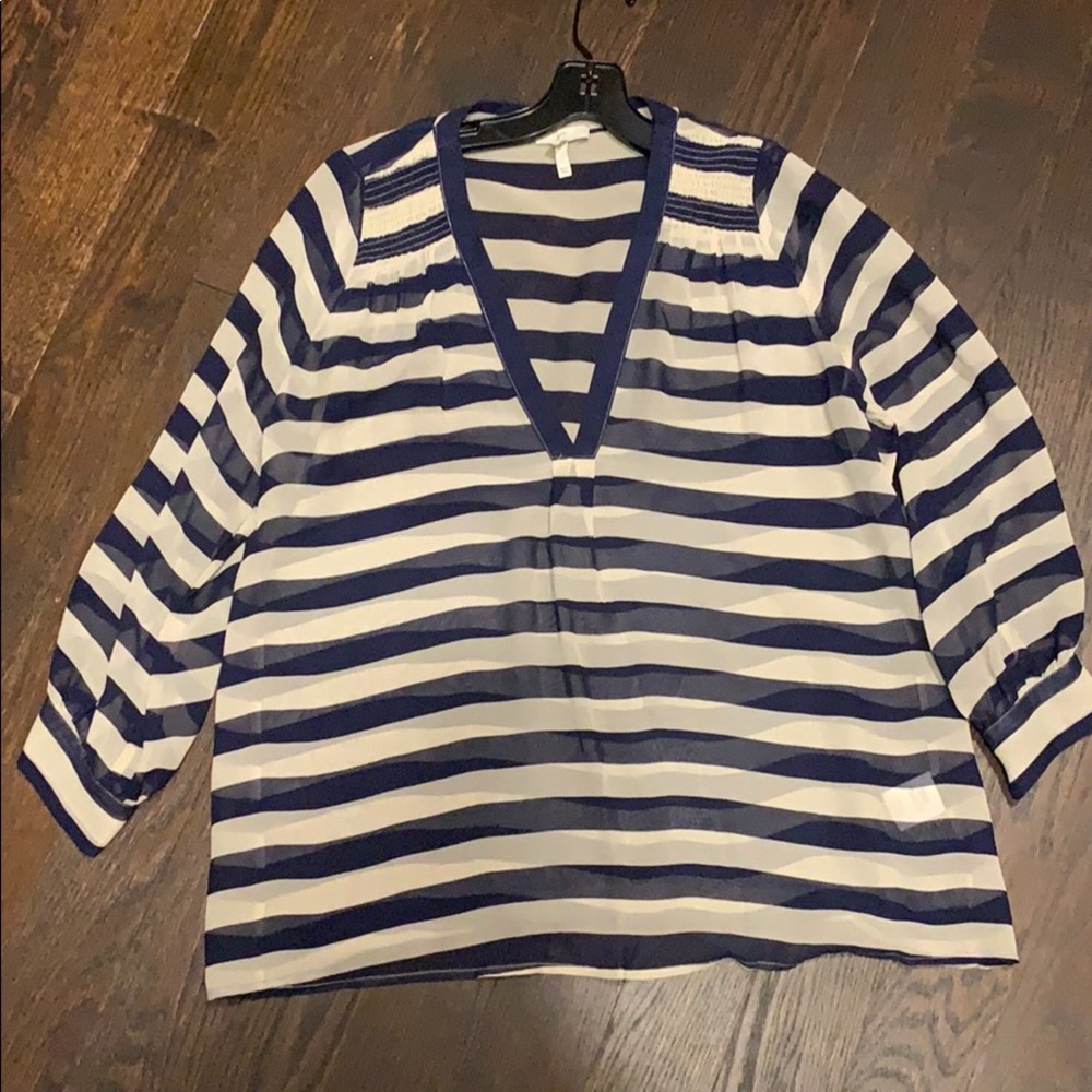 Joie sheer blouse